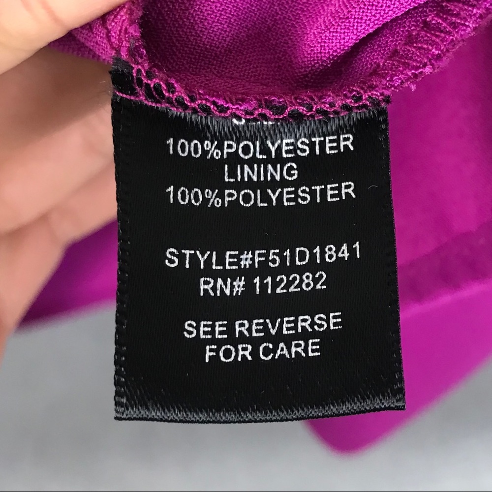 Adelyn Rae Off Shoulder Mini Dress - Purple - Picture 3 of 9